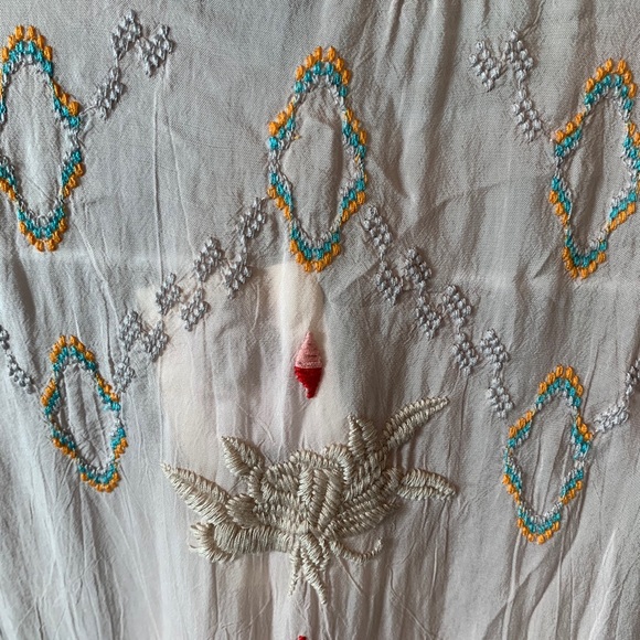 Johnny Was Dusty Rose Jardin Tunic Rayon Large NWT - Picture 5 of 12